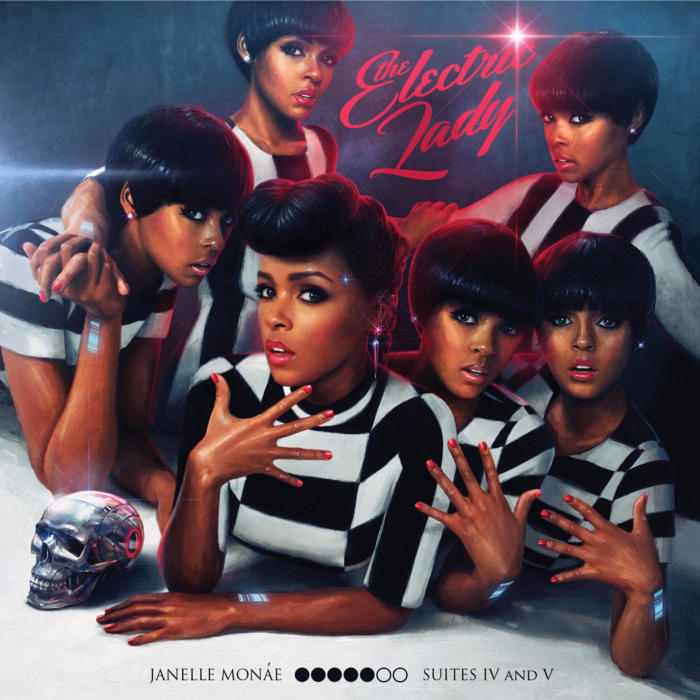 Album cover art for "The Electric Lady" by Janelle Monáe