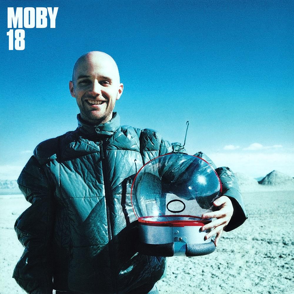 Album cover art for "18" by Moby