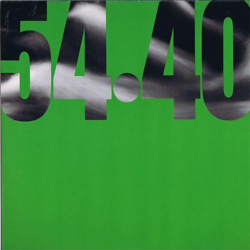 Album cover art for the self-titled album by 54-40